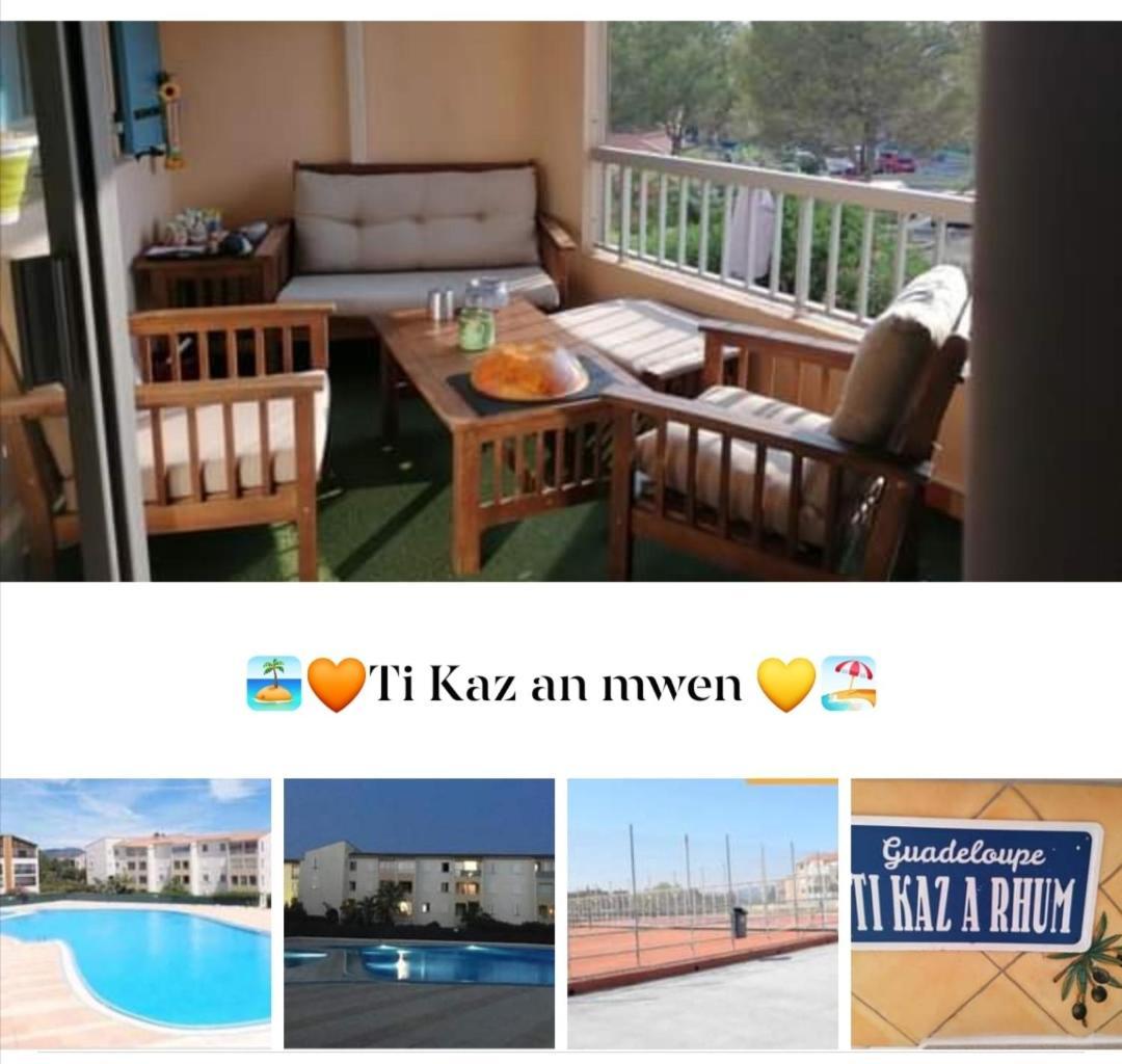 appartement au LAGON BLEU à Fréjus, garage, tennis&piscine 1200 M2 Exterior foto